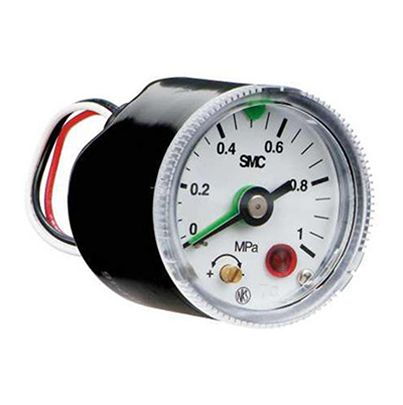 SMC Analogue Pressure Gauge Panel 42mm Outside Diameter