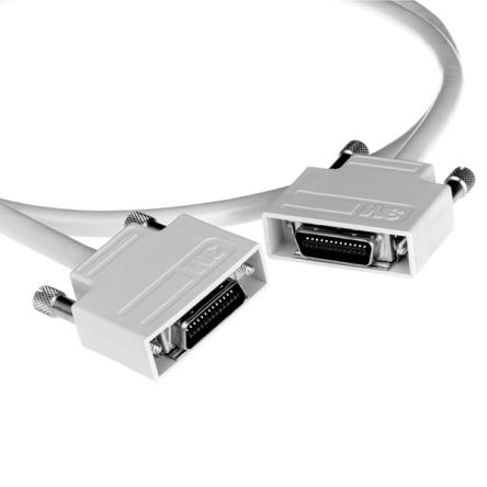 3M MDR to Male MDR Parallel Cable, Grey Sheath