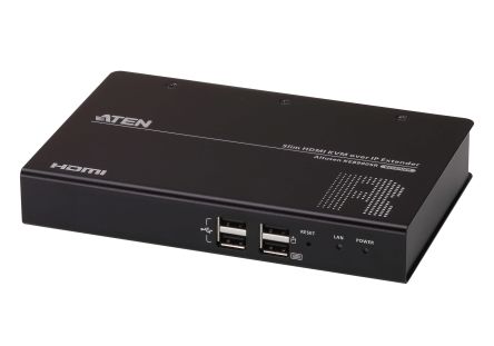 Aten 4 Port Quad Monitor USB HDMI KVM Switch, 3.5 mm Jack 1920 x 1200 Maximum Resolution