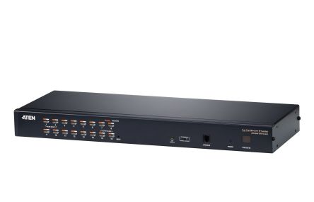 Aten 21 Port PS/2, USB HDMI KVM Switch, 3.5 mm Jack 1920 x 1200 Maximum Resolution