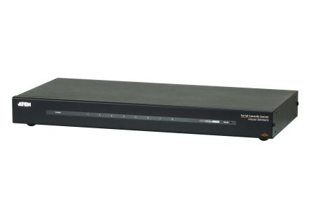 Aten Serial Device Server, 1 Ethernet Port, 8 Serial Port, Ethernet Interface, 0.3 → 230.4kbps Baud Rate