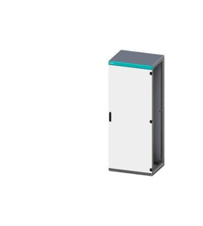 Siemens 8MF12 Series Light Grey Steel General Purpose Enclosure, IP55, Light Grey Lid, 2200 x 800 x 550mm