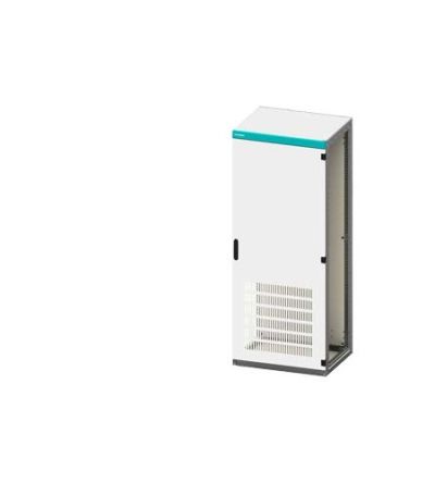 Siemens 8MF12 Series Light Grey Steel General Purpose Enclosure, IP20, Light Grey Lid, 2200 x 800 x 550mm