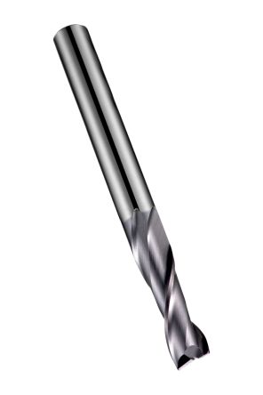 Dormer End Mill, 2.5mm Cutter, Solid Carbide, 3 mm Shank, 9mm Cut Length