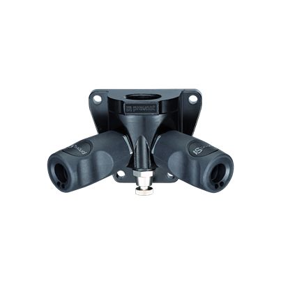 PREVOST Composite Body Female Wall Bracket With Safety Quick Connect Couplings, G 3/4 Female Female Thread