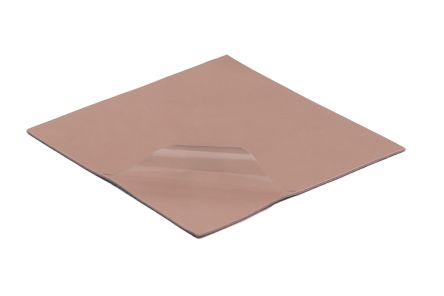 RS PRO Thermal Conductive Pad, 1mm Thick, 6W/m·K, Silicone, 100 x 100 x 1mm