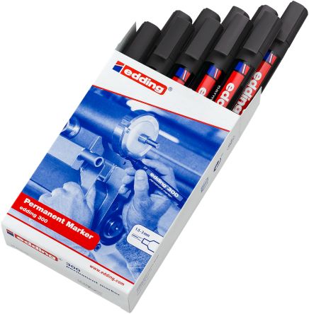 Edding 1.5 → 3 mm Tip Black Marker Pen