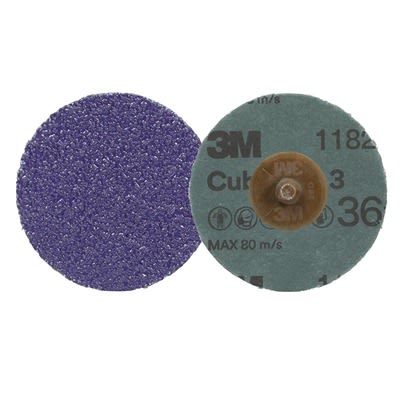 3M 1182C Ceramic Grinding Disc, 50mm, 36+ Grade, 50 in pack
