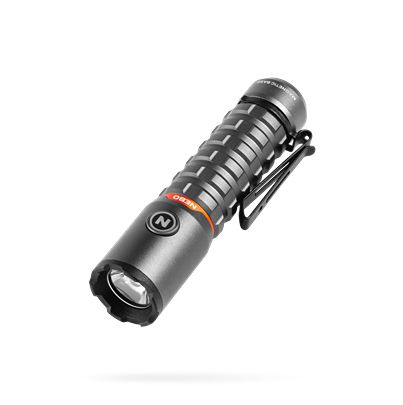 Nebo LED Torch Grey - Rechargeable 2000 lm, 110 mm