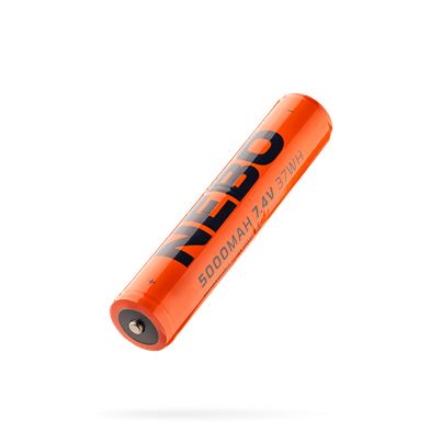 Nebo Rechargeable, NEB-BAT-0009-G, 7.4V, 26650, Lithium-Ion Rechargeable Battery, 5Ah