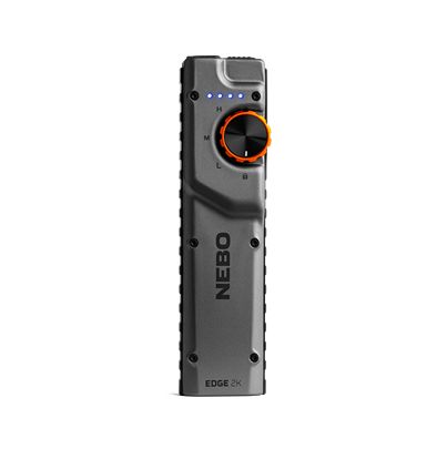 Nebo LED Torch Grey - Rechargeable 2000 lm, 5.3 in