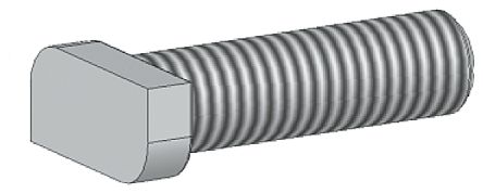 Siemens SIVACON 24 Series Steel Screw for Use with SIVACON, 25 x 22.4mm