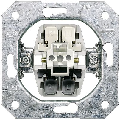 Siemens 1 Way Rocker Switch Grid Module 10A, DELTA Series