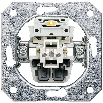 Siemens 1 Way Rocker Switch Grid Module 10A, DELTA Series