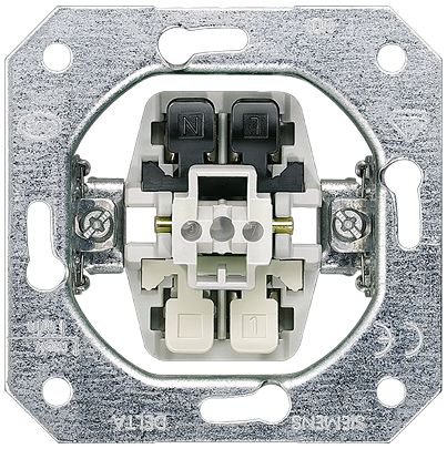 Siemens 1 Way Rocker Switch Grid Module 10A, DELTA Series