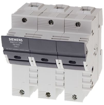 Siemens 30A Fuse Holder, 3P, 600V