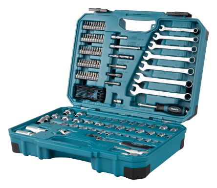 Makita 120-Piece Screwdriving Bit Set for Multi-Material, 21 Max, 4 Min, Metal Bits