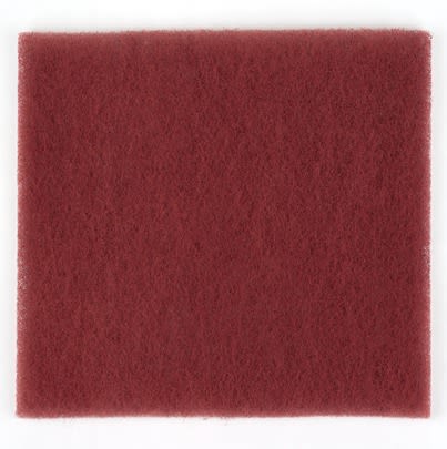 3M Red Abrasive Hand Pad 200mm x 100mm x, for Cleaning Use