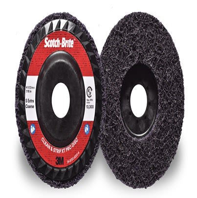 3M XO-RD Aluminium Oxide Blending Disc, 115mm, Extra Coarse Grade, 10 in pack