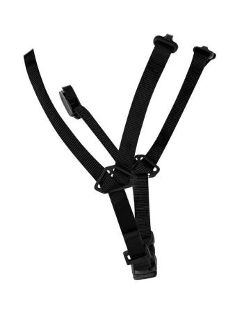 JSP Nylon Black Hard Hat Chin Strap, EVO Helmet Range