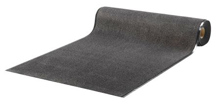 ID Group MOISSAC, Entrance Mat, Scraped, Indoor Use, Anthracite, 1.3m 25m 9mm