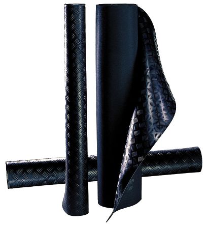 ID Group Black Anti-Slip Rubber Roll 10m x 1.4m x 6mm