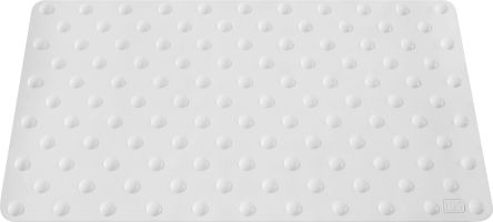 ID Group White Anti-Slip Natural Rubber Tile 80cm x 420mm x 7mm