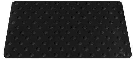 ID Group Black Anti-Slip Natural Rubber Tile 80cm x 420mm x 7mm