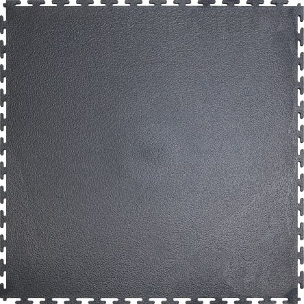 ID Group Dark Grey Anti-slip Tile PVC Mat 50.1cm x 501mm x 5mm