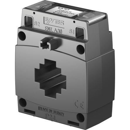 ENTES ENT.A30 Series Base Mounted Current Transformer, 50A Input, 50:1, 1 A Output, 30 x 10mm Bore, 720 V
