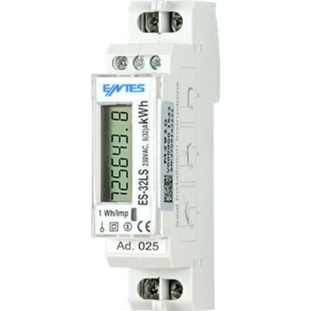 ENTES 1 Phase LCD Energy Meter, Type Energy Meter