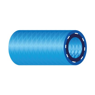 PREVOST DIFLEX PVC, Hose Pipe, 19mm ID, 26mm OD, Blue, 25m