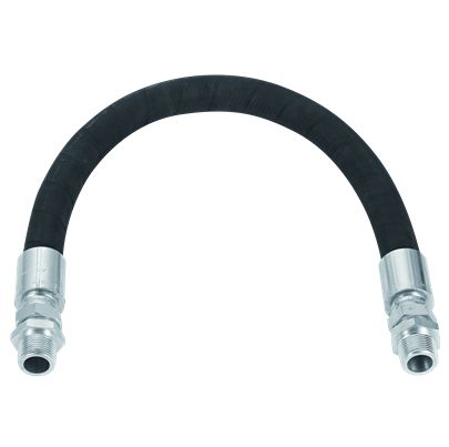PREVOST 40 bar Black Flexible Hose, 1m