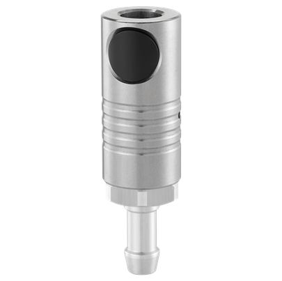 PREVOST Stainless Steel Pneumatic Quick Connect Coupling, 13mm Hose Barb