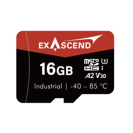 Exascend 16 GB Industrial MicroSD Micro SD Card, Class 10