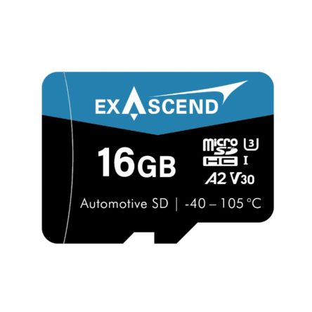 Exascend 16 GB MicroSD Micro SD Card, Class 10