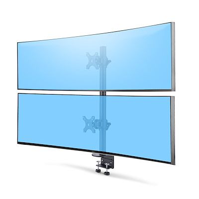 StarTech.com Desk Clamp Mounting Monitor Arm for 2 x Screen, 49in Screen Size