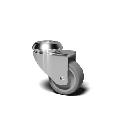 RS PRO Swivel Castor Wheel, 40kg Capacity, 50mm Wheel