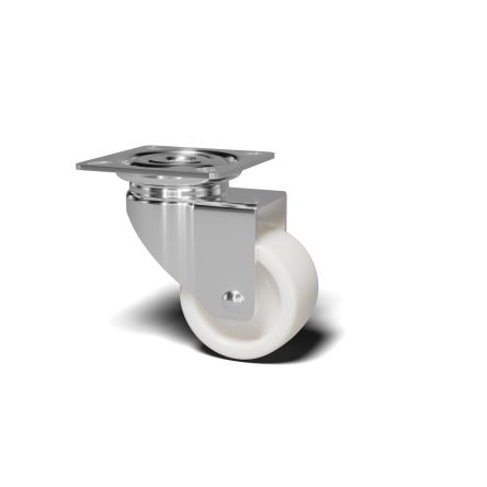 RS PRO Swivel Castor Wheel, 40kg Capacity, 50mm Wheel