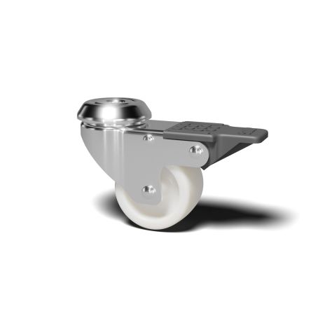 RS PRO Swivel Castor Wheel, 40kg Capacity, 50mm Wheel