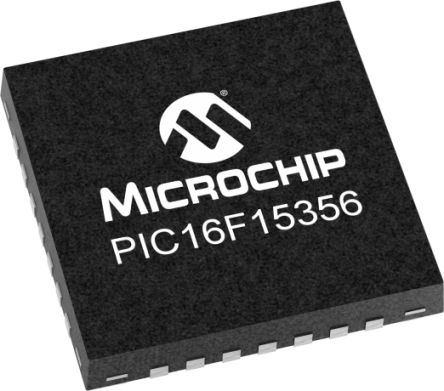 Microchip PIC16F15356-E/MVVAO, PWM Controller, 1.8 → 5.5 V, 32 MHz 28-Pin, UQFN