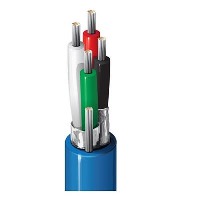 Belden 8723NH Series Multipair Audio Cable, 4 Cores, 22 AWG, 152m, Aluminium/Polyester Foil Shield, Multipaired Cable