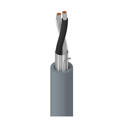 Belden 8760NH Series Twisted Pair Cable, 2 Cores, 18 AWG, 152m, Aluminium/Polyester Foil Shield, Stranded Cable
