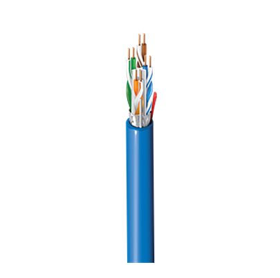 Belden 10GXE00D, 305m Cat6a, Grey Unterminated to Unterminated, F/UTP Shielded, Unterminated LSZH Sheath