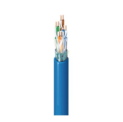Belden 10GB24, 305m Cat6a, Purple Unterminated to Unterminated, U/UTP Shielded, Unterminated LSZH Sheath