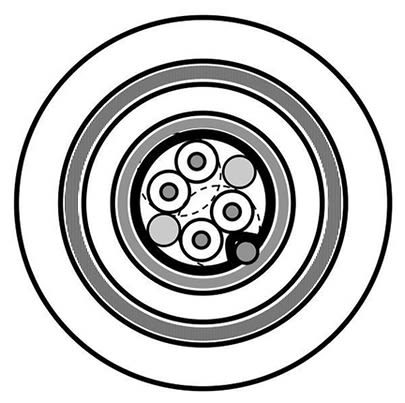 Belden 9842LS Series Twisted Pair Cable, 4 Cores, 24 AWG, 500m, Aluminium/Polyester Foil Shield, Multipaired Cable