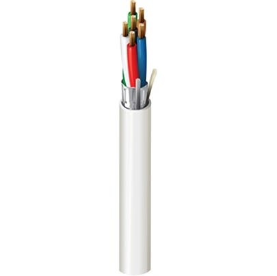 Belden 4304FLW Series 6 Core Audio Cable, 18 AWG CSA, 7.4mm od, 500m, Grey