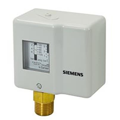Siemens QBE Series Pressure Sensor, -0.3bar Min, 7bar Max, SPDT Output, Relative Reading