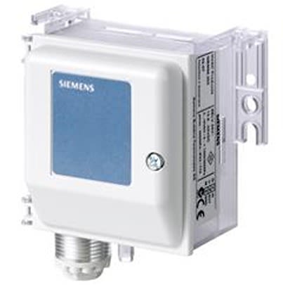 Siemens QBM Series Pressure Sensor, 0Pa Min, 500Pa Max, Differential Reading