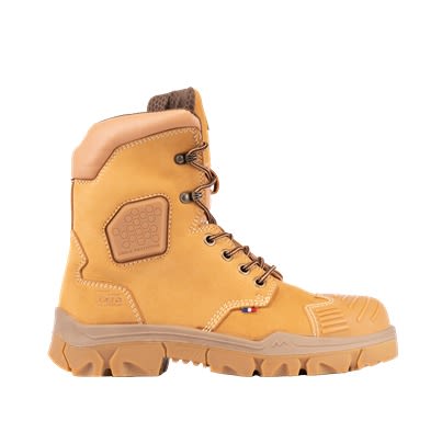 Honeywell Safety 6552302 Brown Non Metallic Toe Capped Unisex Safety Boots, UK 2.5, EU 35